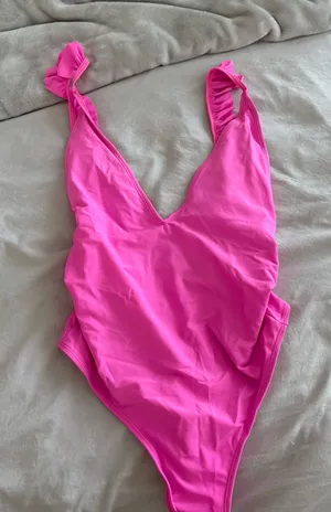 Pink One Piece Bathing Suit thumbnail 1