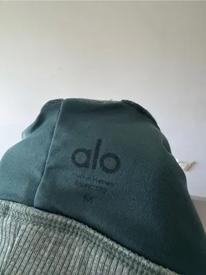 Alo Yoga Alosoft Lavish Strappy Bra Heather Green thumbnail 7