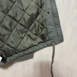 Aeropostale Utility Parka Jacket Olive Green Quilted Lined Hooded Anorak XS thumbnail 8