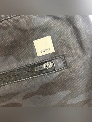 Vuori Ripstop Black/Grey Camo Climber Zipper Drawstring Pants Size Medium thumbnail 11
