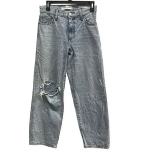 Denim forum Aritzia 90’s Danny hi-rise baggy 100% organic cotton sz 24 #763 thumbnail 4