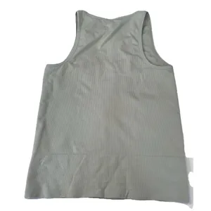Athleta Aurora Ribbed Tank Top Womens size small coast Gray V-Neck Camisole Yoga thumbnail 4