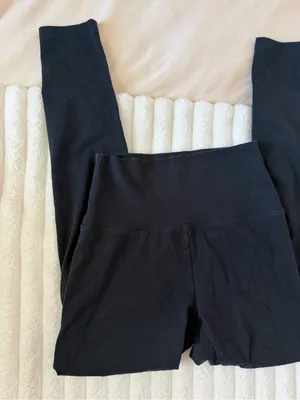 aerie Black High-Rise OG Leggings thumbnail 2