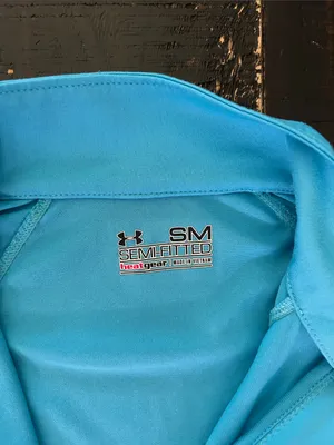 Under Armour Women’s Long-Sleeve Quarter-Zip Top in Bright Teal‎ thumbnail 2