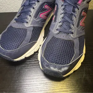 New Balance‎ 470 V1 TechRide Womens Size 9.5 Blue Purple Running Shoes Sneakers thumbnail 6