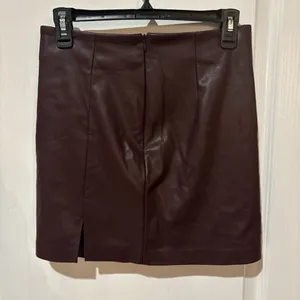 ASOS Faux Leather Skirt Mini thumbnail 2
