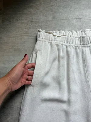 Soft Surroundings Mirage Embroidered Legs Wide Leg High Rise Pull On Pants Sz L thumbnail 4