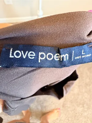 Love Poem Butter Soft Brushed Casual Top And Leggings Set Size Large Nwt thumbnail 8
