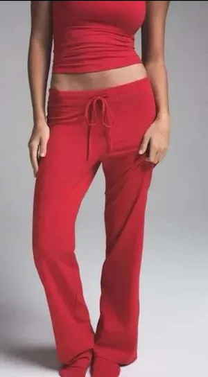 Skims cotton jersey straight leg pant thumbnail 1
