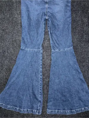 Wrangler Retro High Rise Trumpet Super Flare Bell Bottom Jean 26x31 Western Boho thumbnail 7
