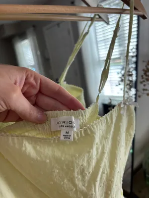 Yellow bubble tank top Size M thumbnail 5