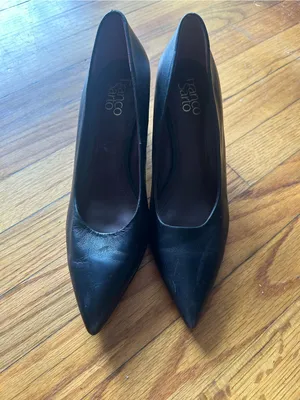 Franco Sarto Frankie Pointed Toe Wedge Pump Leather Dress Shoes Women’s Size 9M thumbnail 4