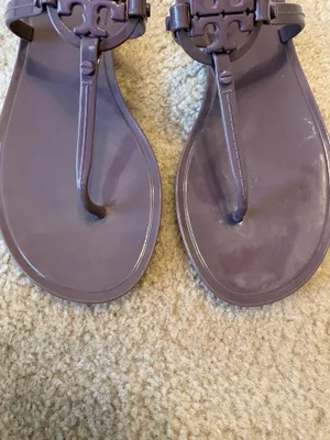 Tory Burch Mini Miller Jelly Sandals Purple  thumbnail 2