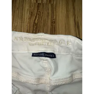 American Eagle Women's 10 Jeans Beige Hi-Rise Jegging‎ Ne(x)t Level Stretch X thumbnail 2
