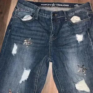People’s liberation sequin star jeans Blue Size undefined thumbnail 2