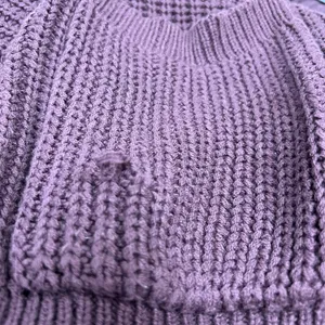 Aeropostale Burgundy knit hooded open cardigan xl sweater w/pockets thumbnail 11