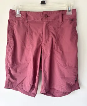 REI Sahara Bermuda Shorts Pink Cargo Outdoor Hiking Activewear Gorpcore thumbnail 1