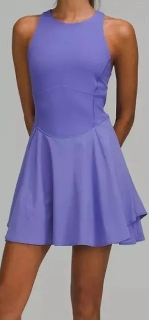 Lululemon Court Crush Tennis Dress Charged Indigo Purple Size 8 NWT thumbnail 1