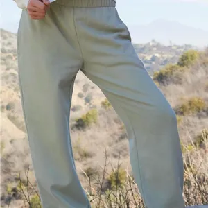 Brandy Melville x John Galt Rosa Faded Sage Green Casual Baggy Sweatpants — OS thumbnail 1