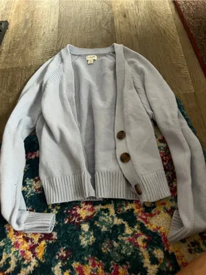 J crew xS blue cardigan thumbnail 5