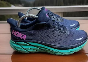 Hoka One One Clifton 8 Outer Space Atlantic 1119394 OSAT Size 8 Women Sneakers thumbnail 1