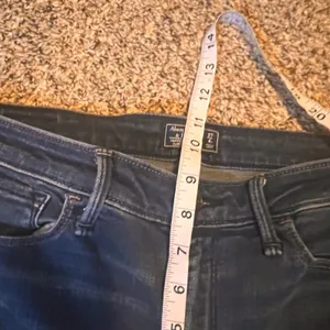 Abercrombie Fitch Harper Low Rise Super Skinny Jeans Dark Wash Size‎ 27 thumbnail 4