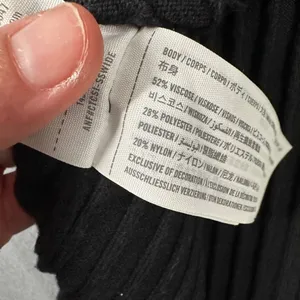 Abercrombie Fitch Womens S Black A-Line Pull‎ On Viscose Skirt Front Split thumbnail 6