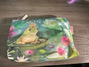 Catseye London beautiful frog prince makeup bag Green thumbnail 4