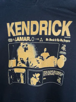 Kendrick Lamar Black Size XL thumbnail 1