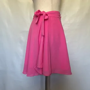 Showpo Wrap Y2K Mini Skirt 8 Coquette Ballet Festival Tie Bow Flowy Soft Girl thumbnail 3