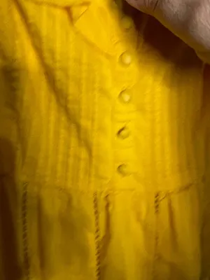 Maeve Arcadia Yellow Ruffled Spaghetti-Strap Tiered‎ Boho Maxi Dress thumbnail 7