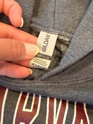 Gildan "Harvard" women's medium gray sweatshirt thumbnail 2