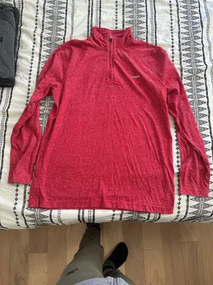 CHAPS Men’s Pullover quarter zip sportswear size medium  thumbnail 6
