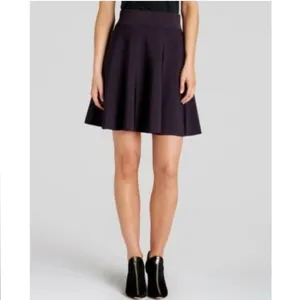 Ted Baker Skarlet purple skater fit and flare skirt sz‎ 10 thumbnail 3