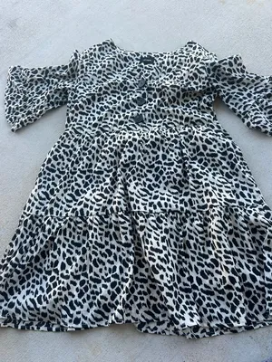 Heyson small‎ animal print mini dress thumbnail 1