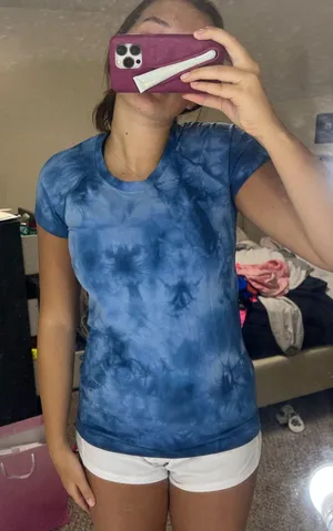 Lululemon Swiftly Tech Short Sleeve Blue  thumbnail 1