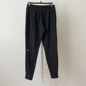 Alo Yoga XS Black Unwind Jogger Sweatpants High Waisted Pockets‎ Loungewear thumbnail 4