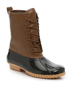 Sporto Women’s Attina Original Duck Boots size 8.5 brown and tan color thumbnail 1