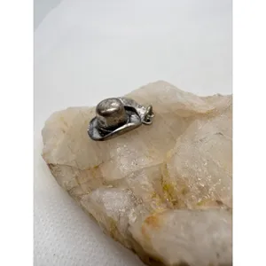 Vintage Sterling Silver Ponderosa Ranch Cowboy Hat Charm Bonanza Western 3.07g thumbnail 5
