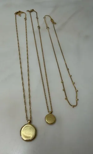 Madewell Gold Stacking Necklace thumbnail 1