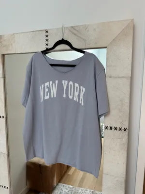 Brandy Melville Off The Shoulder New York Tee Shirt thumbnail 3