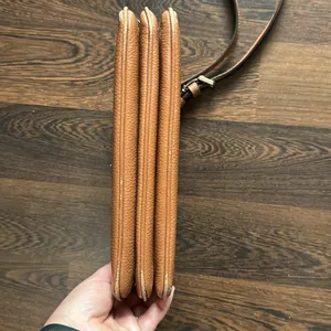 Kate Spade Leather Crossbody Purse Brown thumbnail 8
