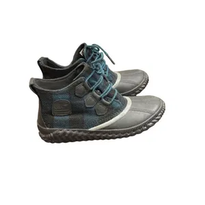 Sorel Womens Out N About Plus Lug Sole Boot Black Blue size8 thumbnail 3