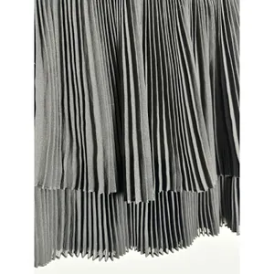 Free People Archive NYC Made Pleated Tiered Mini Skirt Black Size 4‎ thumbnail 2