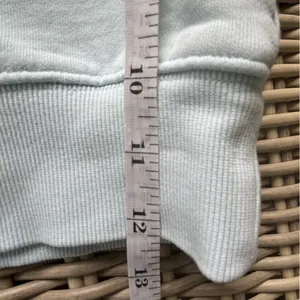 Aritzia Terry Sweatfleece Perfect Crew Sweatshirt‎ XS athleisure layered winter thumbnail 12