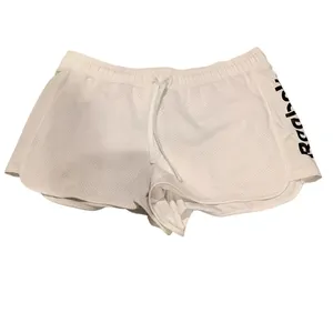 Reebok Women's White, Athletic Shorts Size L thumbnail 4