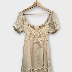 NEW Free People Falling Sun Puff Sleeve Midi Dress Size XS thumbnail 11