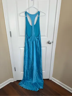 Staud Juanita Dress in Pool 6 thumbnail 7