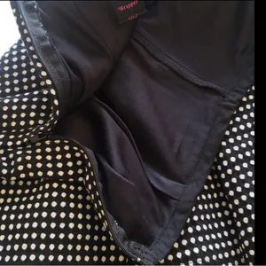 Vintage Wrapper 90’s Polka Dot Skirt bow tulle detachable pearl strand NWOT thumbnail 4
