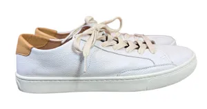 Soludos Ibiza Classic Sneaker Oasis White Leather Low Top Shoes Womens 11 thumbnail 1